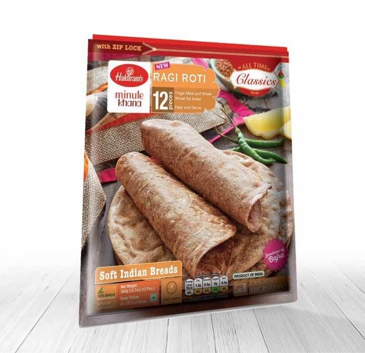 Haldirams Hr Ragi Roti 360 GM