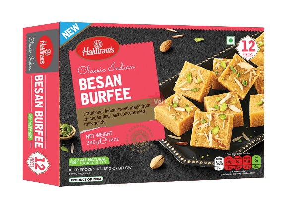 HALDIRAM BESAN BURFEE  340 GM