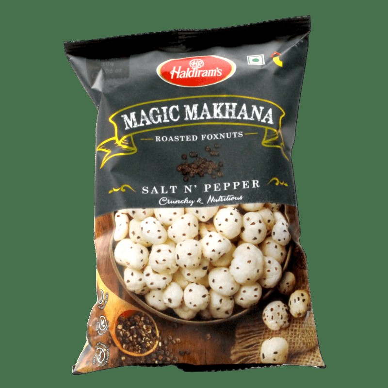 HALDIRAM MAJIC MAKHANA SALT N PEPPER 30 GM