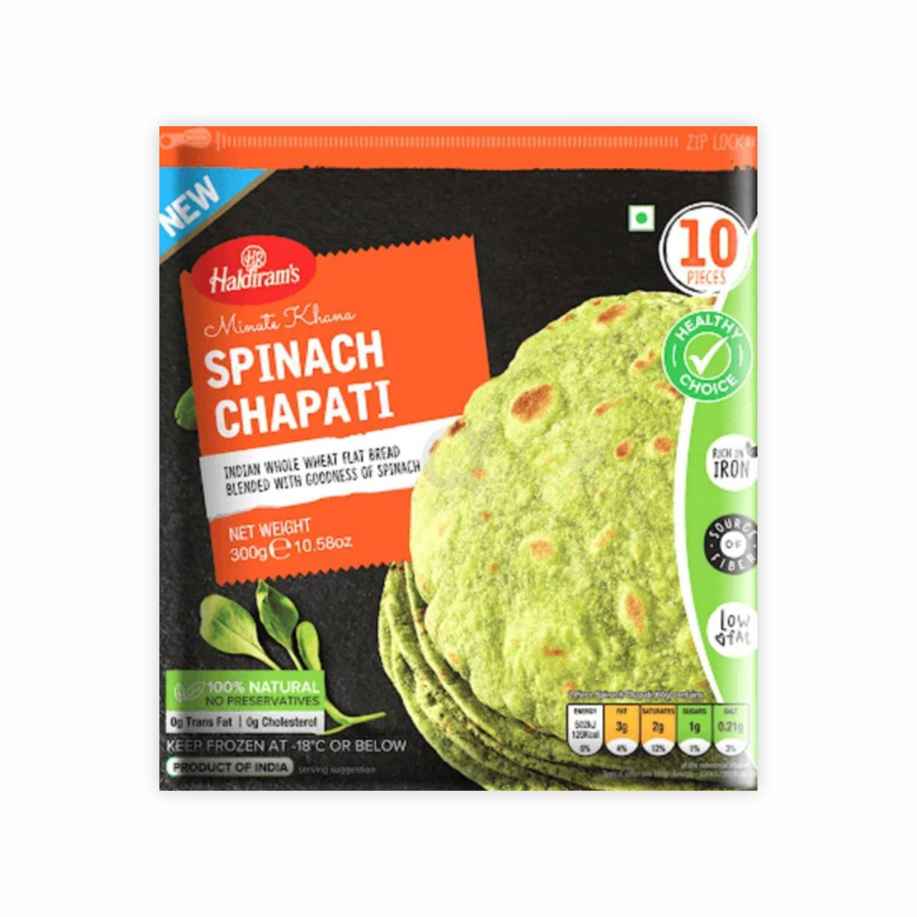 Haldiram Spinach Chapati