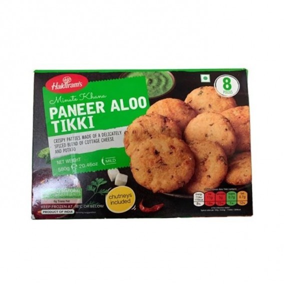HALDIRAM PANEER ALOO TIKKI 580 GM