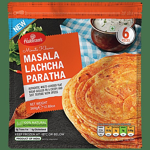 Haldiram Masala Laccha Paratha 6 PCS