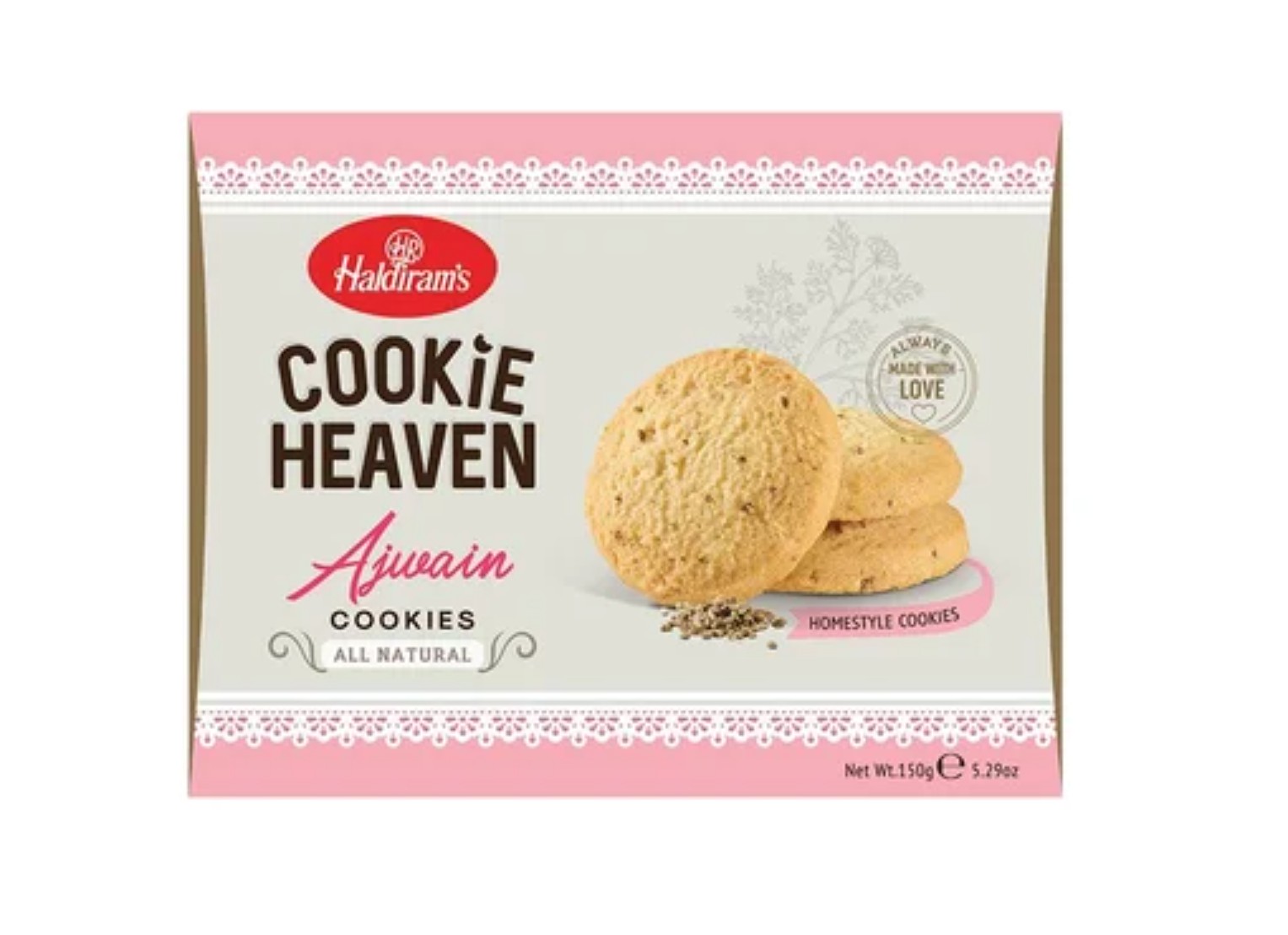 HALDIRAMS COOKIE AJWAIN 150 GM