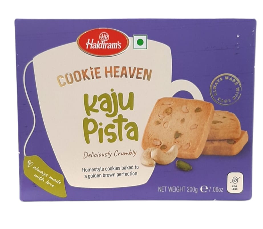 HALDIRAM KAJU PISTA COOKIES 400 GM