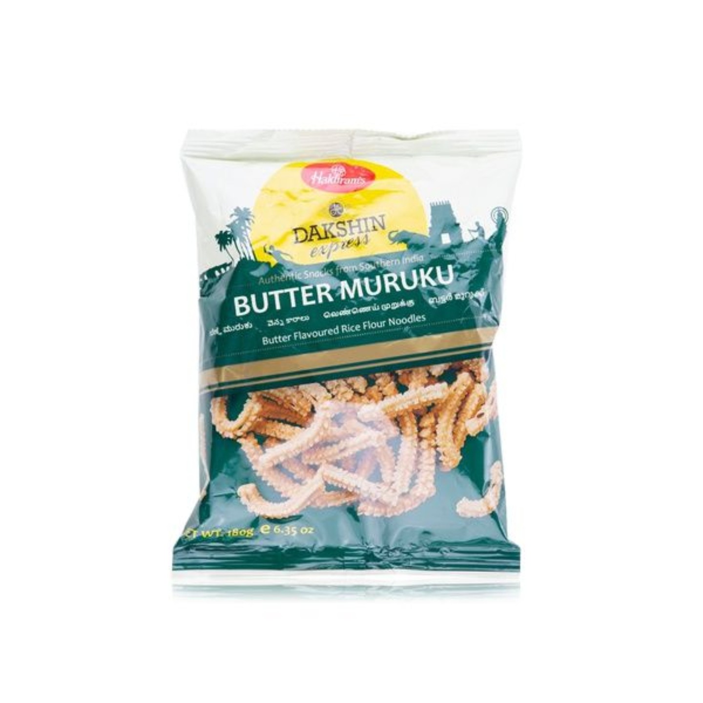 HALDIRAM DAKSHIN EXPRESS BUTTER MURUKU 180 GM