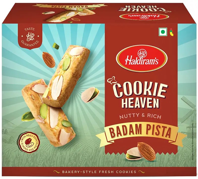 HALDIRAM BADAM PISTA COOKIES 150 GM