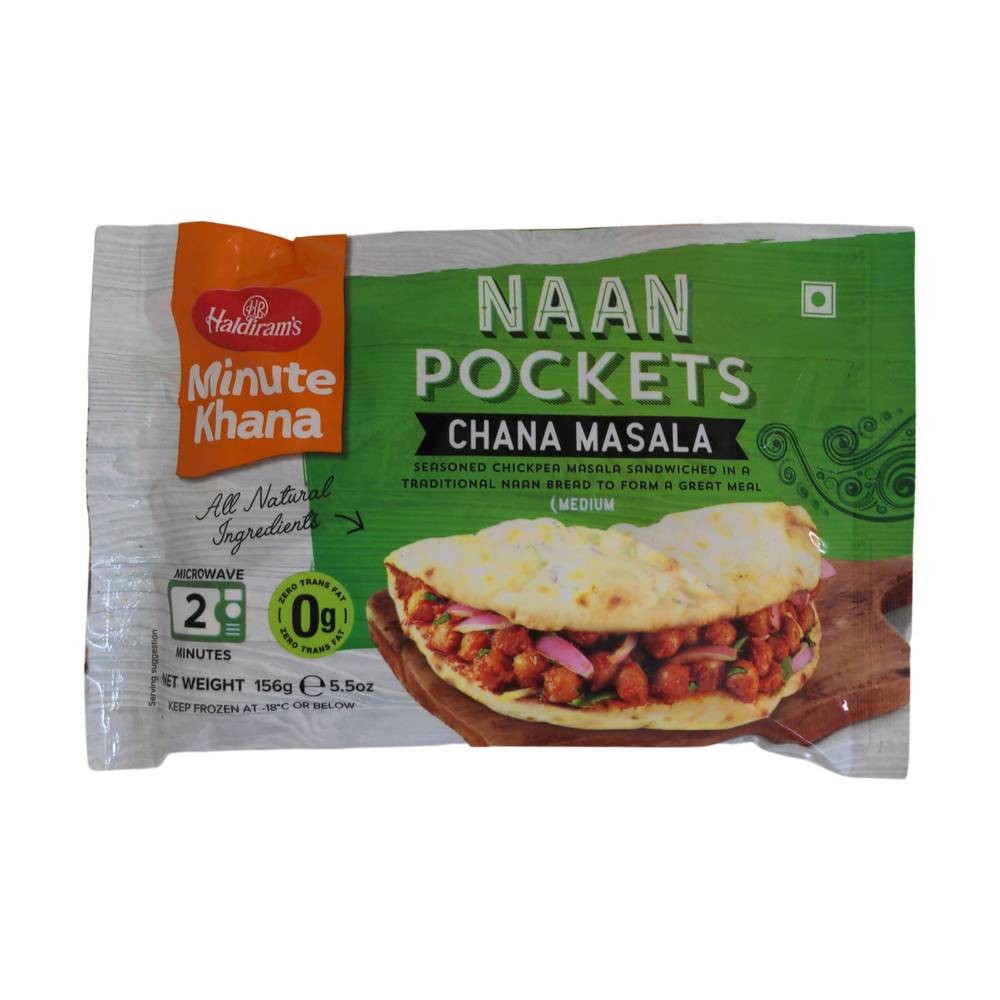 Naan Pocket Chana Masala 156 GM