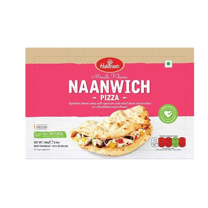 Naan Pocket Pizza 156 GM