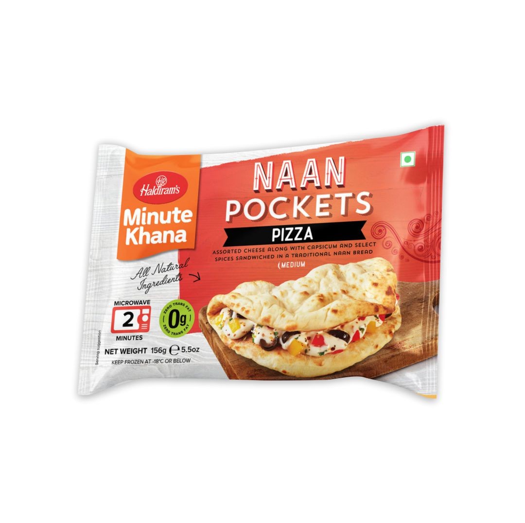 Naan Pocket Pizza 156 GM