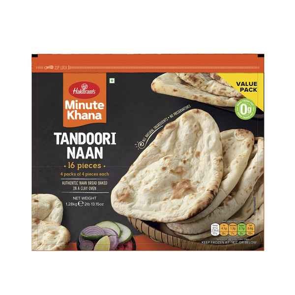 HALDIRAM TANDOORI NAAN 1.28 KG