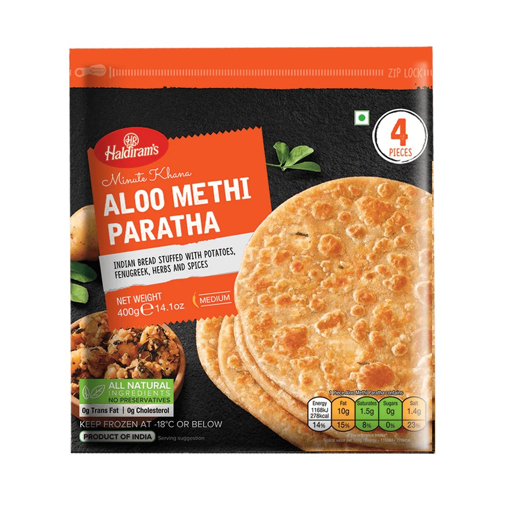 HR ALOO METHI PARANTHA 400 GM