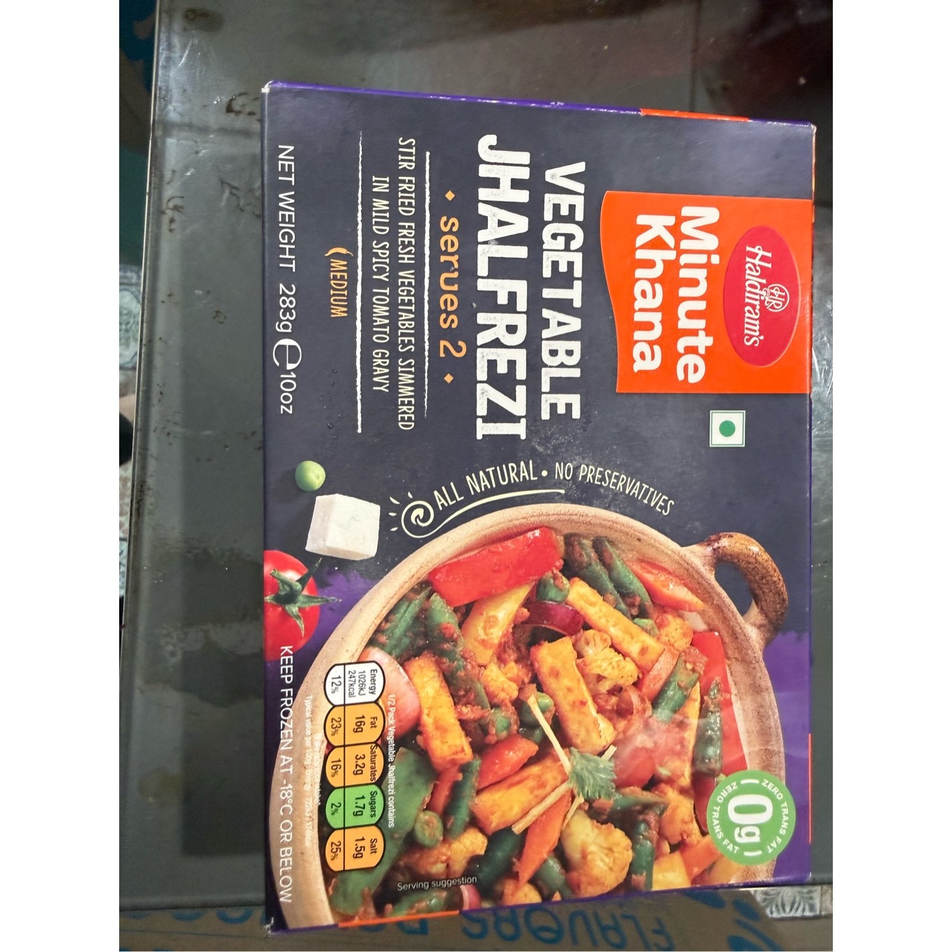 Haldiram Vegetable Jhalfrezi 10 Oz