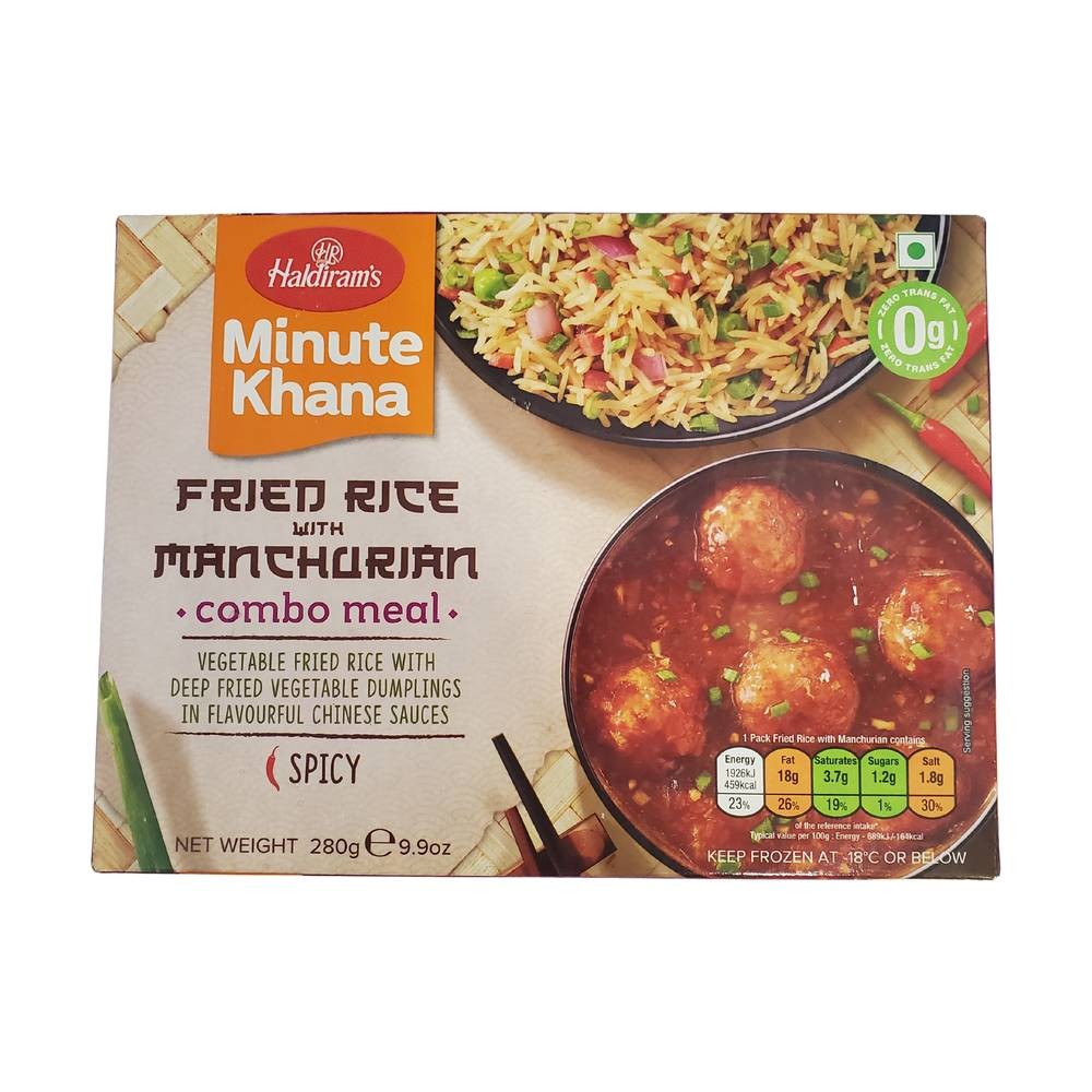 Manchurian & Fried Rice 280 GM