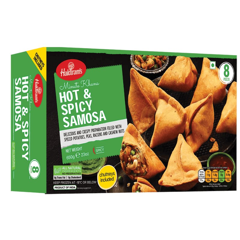 HLD.Hot & Spicy Samosa 8 PCS
