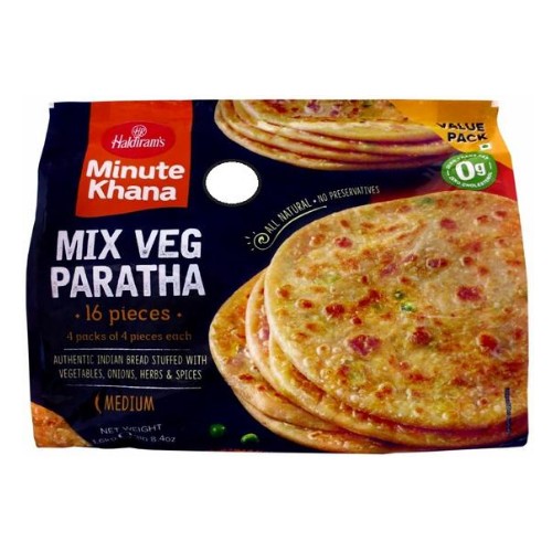 Haldiram Mix Veg Paratha 16 PCS