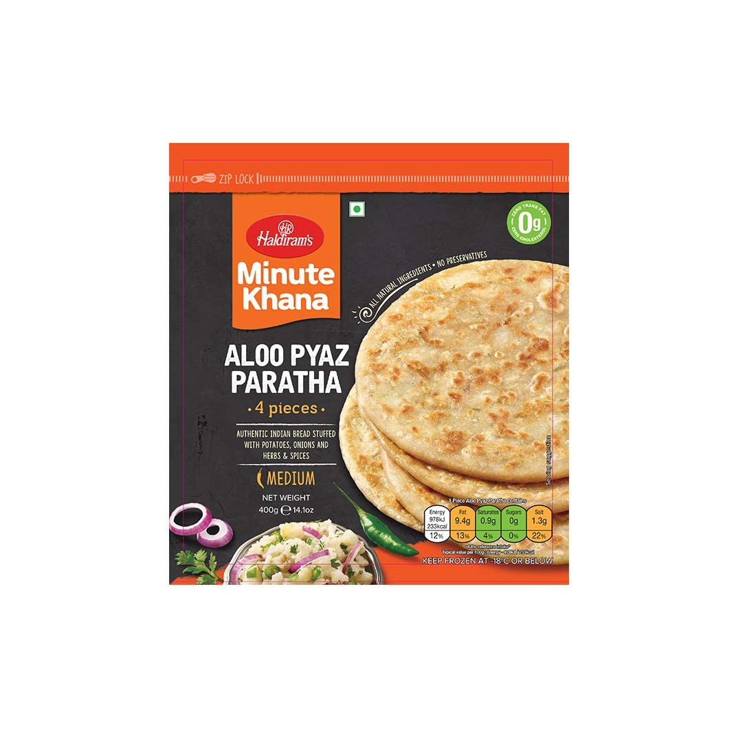 Haldiram Aloo Pyaz Paratha 4 PCS
