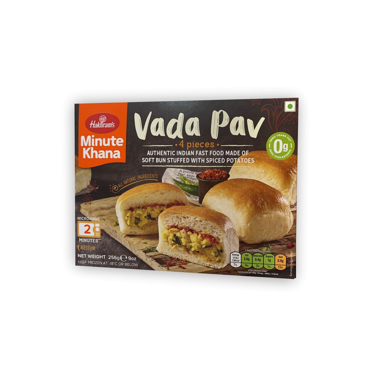 Haldiram Frozen Vada Pao 256 GM