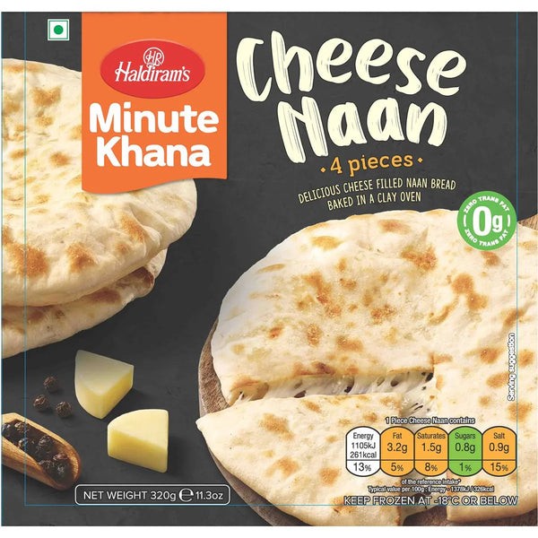 HLD CHEESE NAAN 320 GM