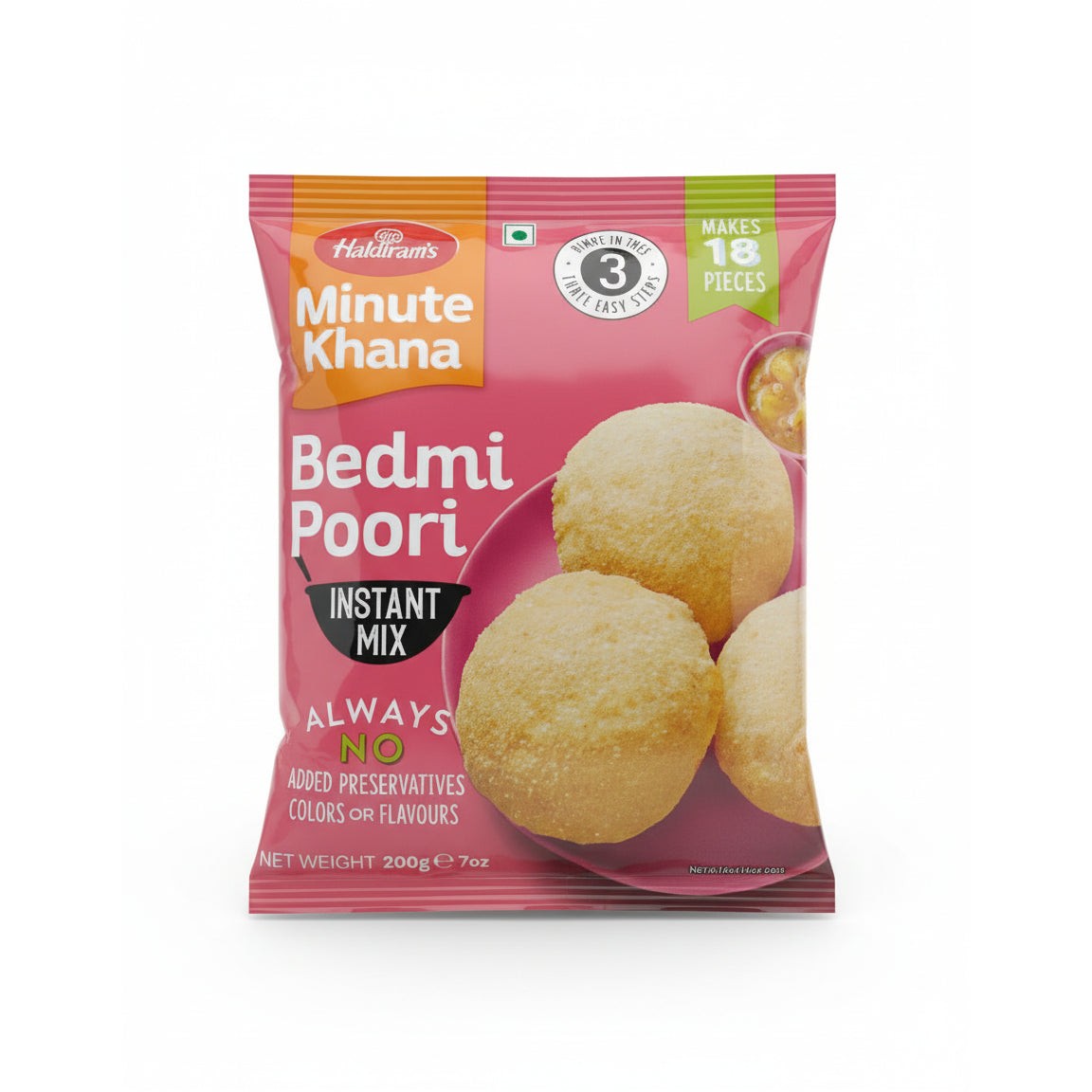 HALDIRAM'S BEDMI POORI 200 GM