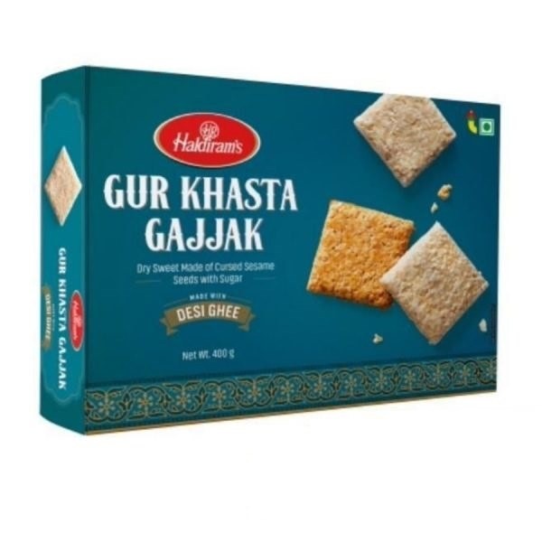 HALDIRAM GUR KHASTA GAJJAK 400 GM