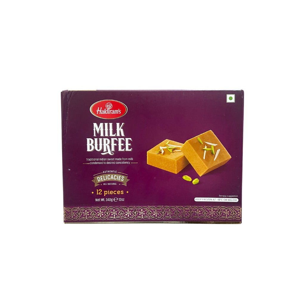 Haldiram Milk Burfee 12 PCS