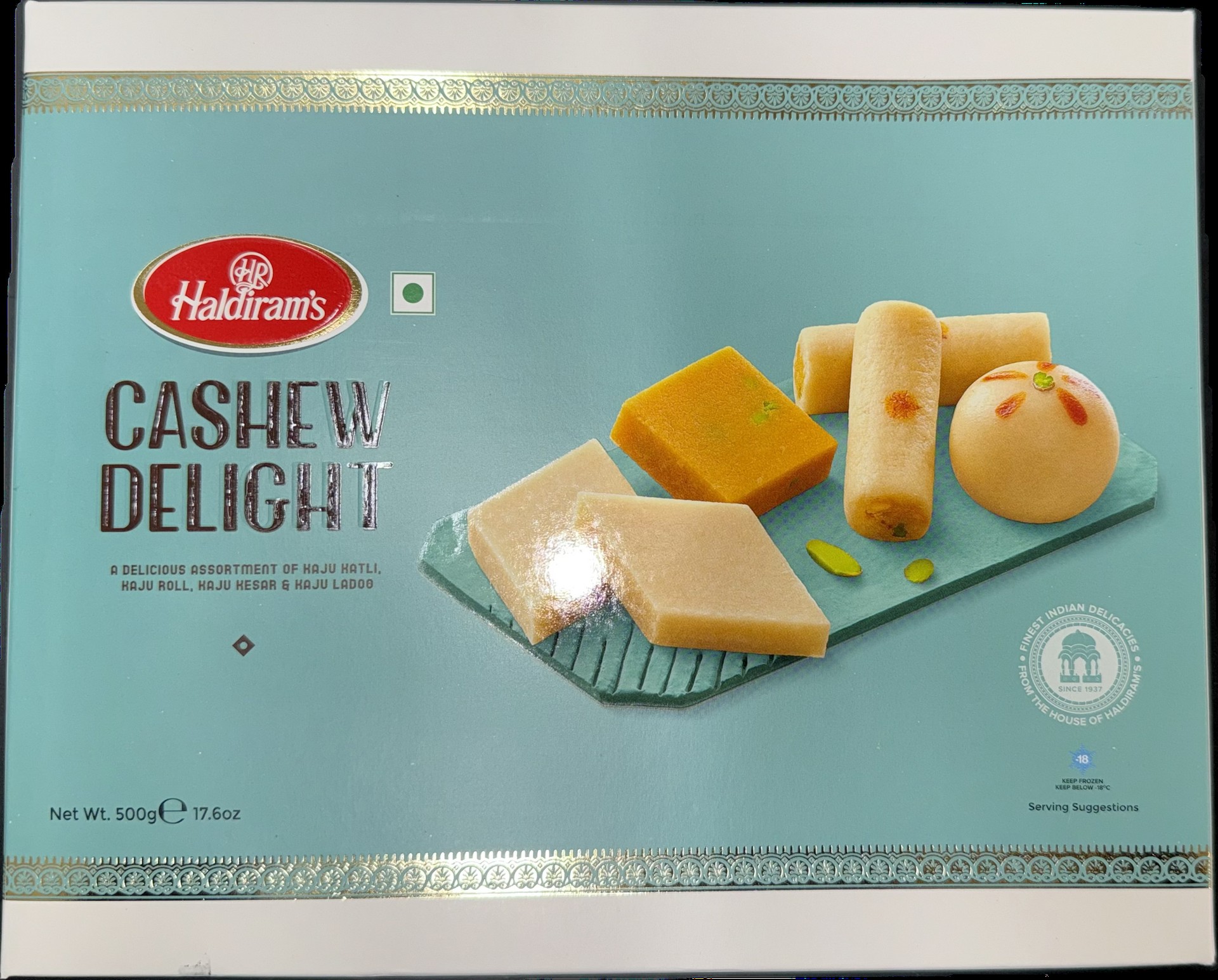 Haldirams Frozen Kaju Delight 500 GM