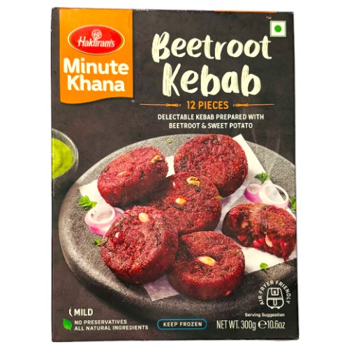 HALDIRAM BEETROOT KABAB  300 GM