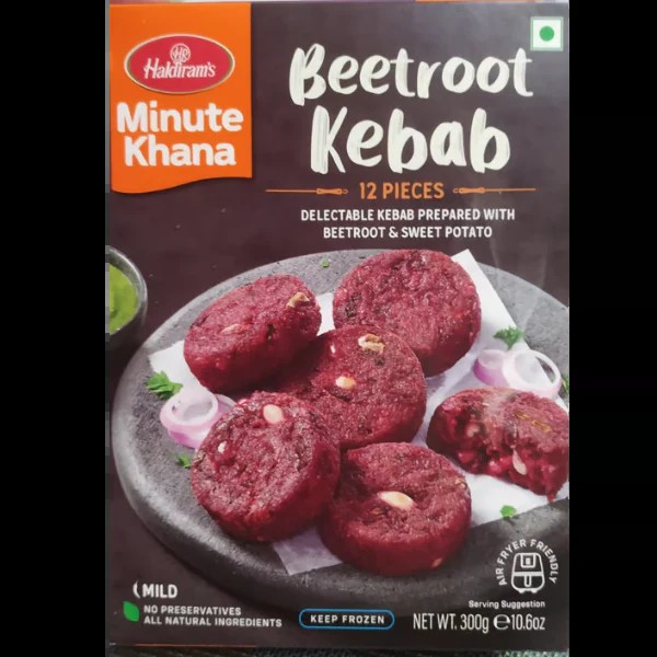 Haldirams Beetroot Kebab