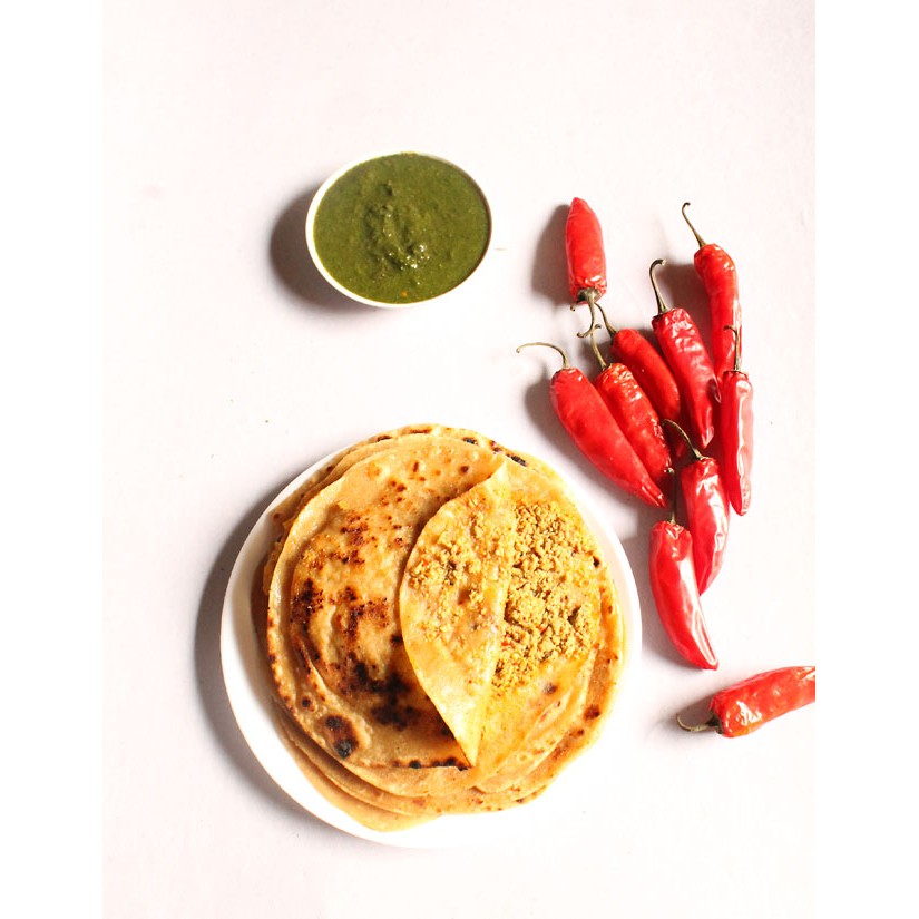 Keema Paratha 11 Oz