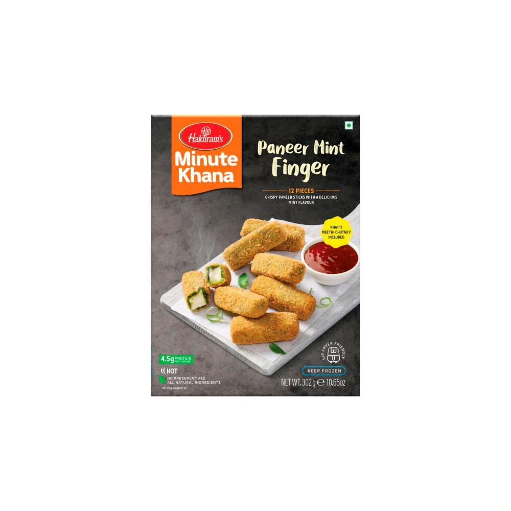 HALDIRAM PANEER MINT FINGERS 12 OZ