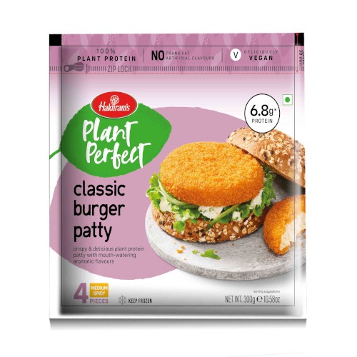 HALDIRAM CLASSIC BURGER 4 PCS