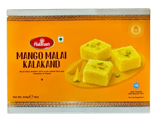 HALDIRAM FROZEN MANGO MALAI KALAKAND 340 GM