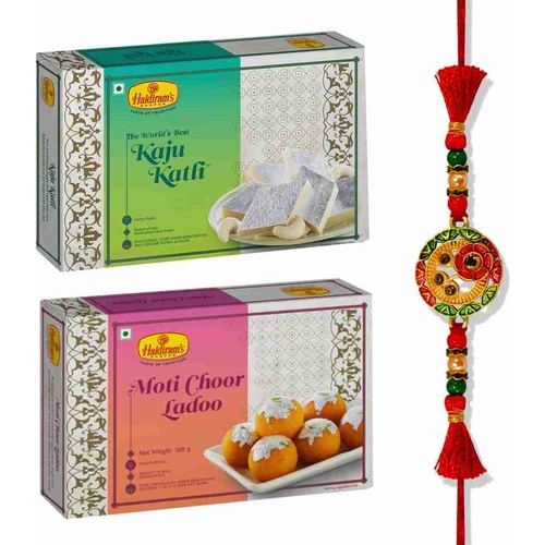 KAJU KATLI &MOTICHOOR LADDOO