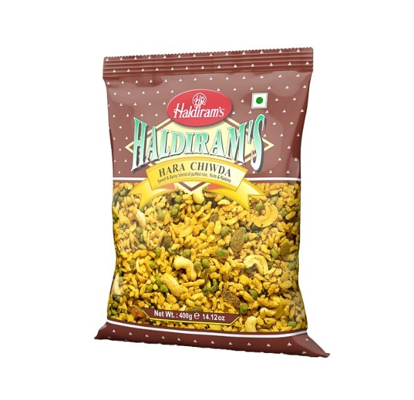 HALDIRAM HARA CHEWDA 400 GM