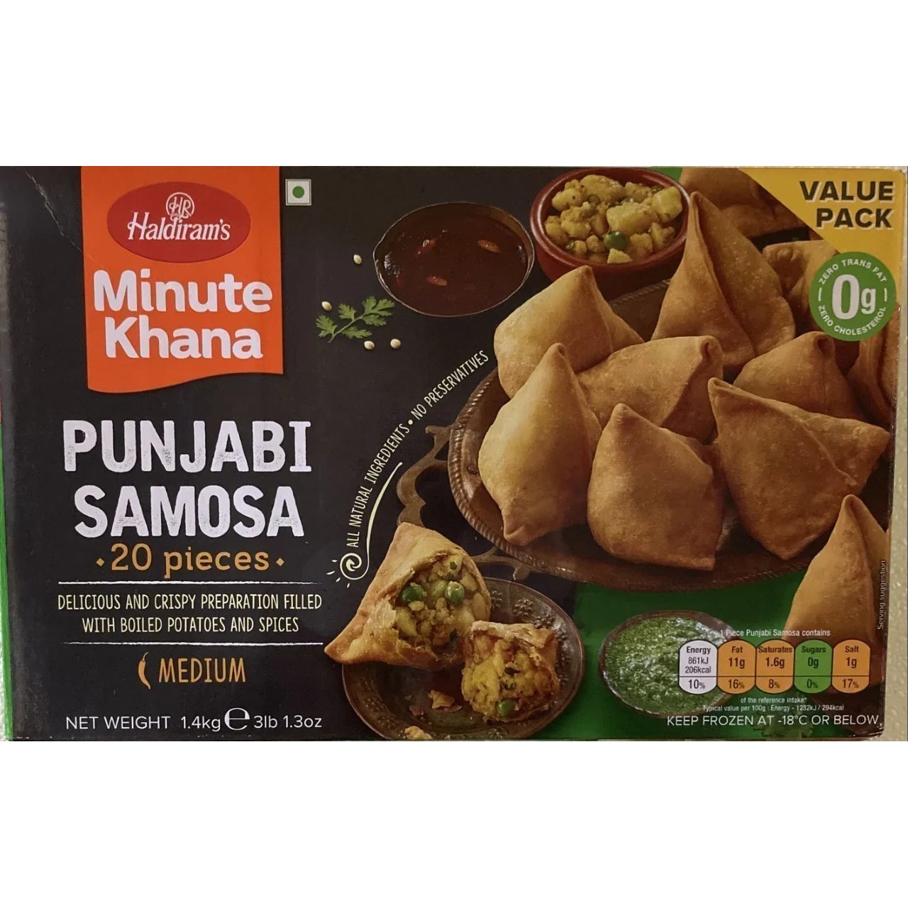Haldiram Jumbo Samosa 20 PCS