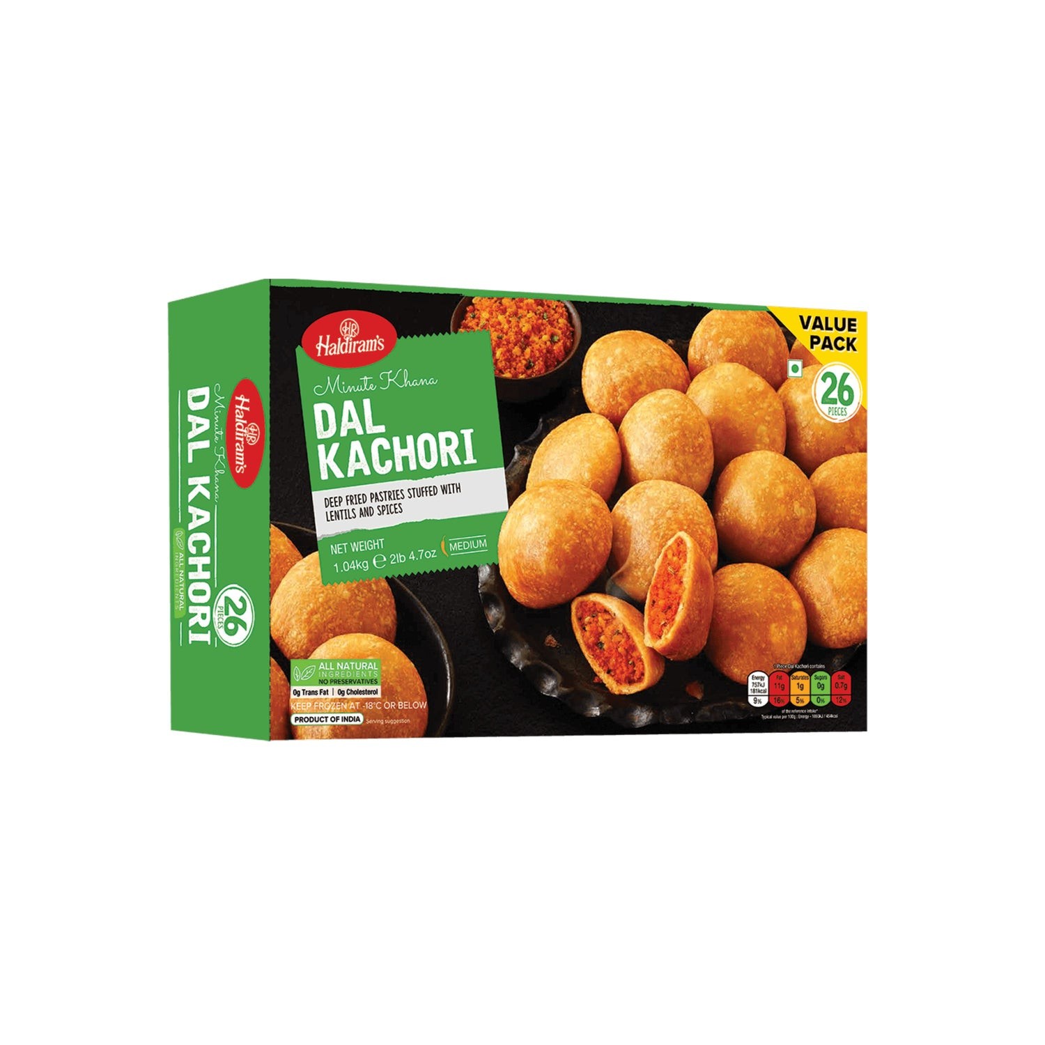 Dal Kachori 26 PCS