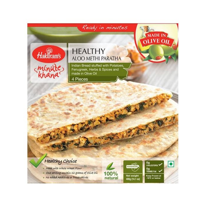 Hr Aloo Methi Paratha 400 GM