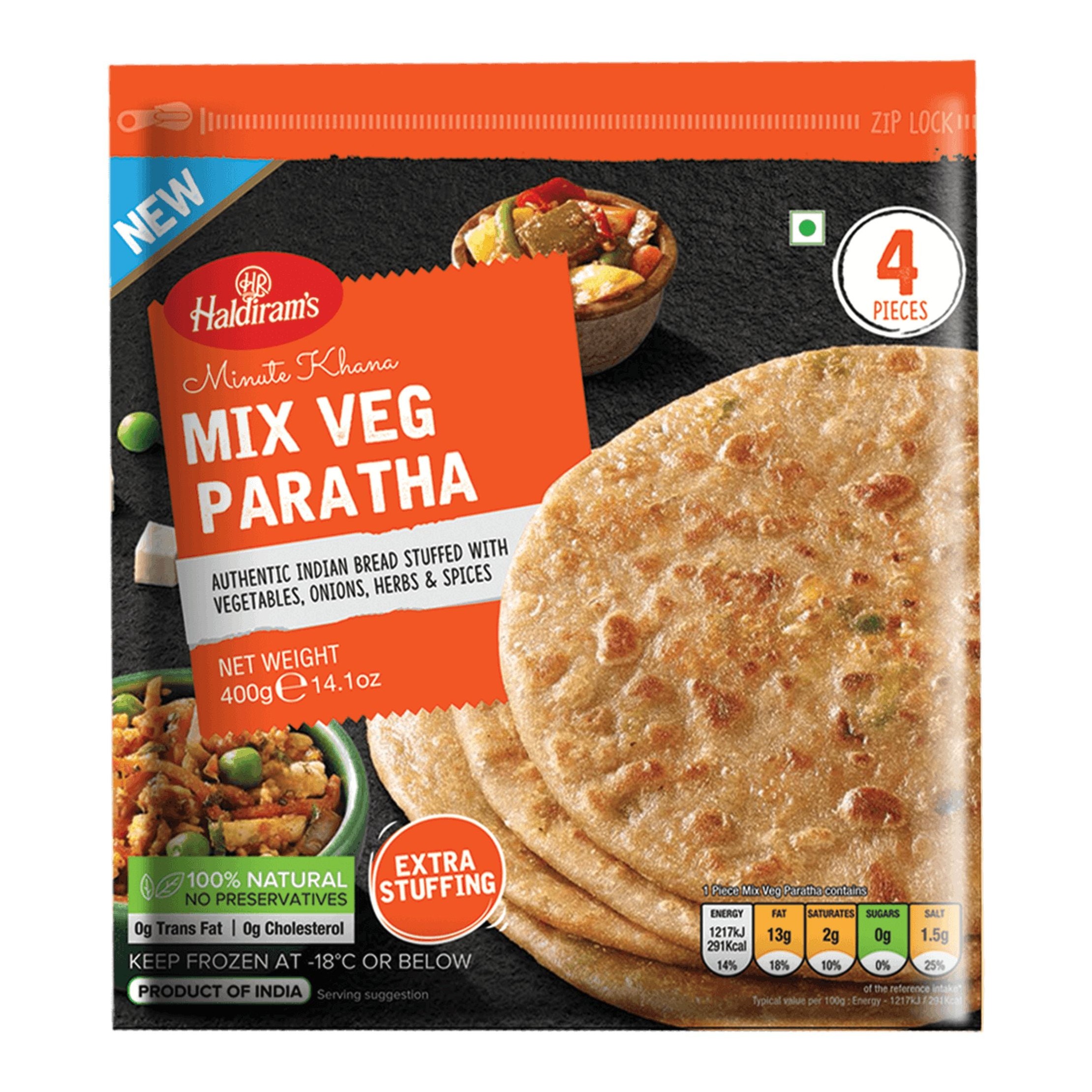 Haldiram Healthy Mix Veg 400 GM