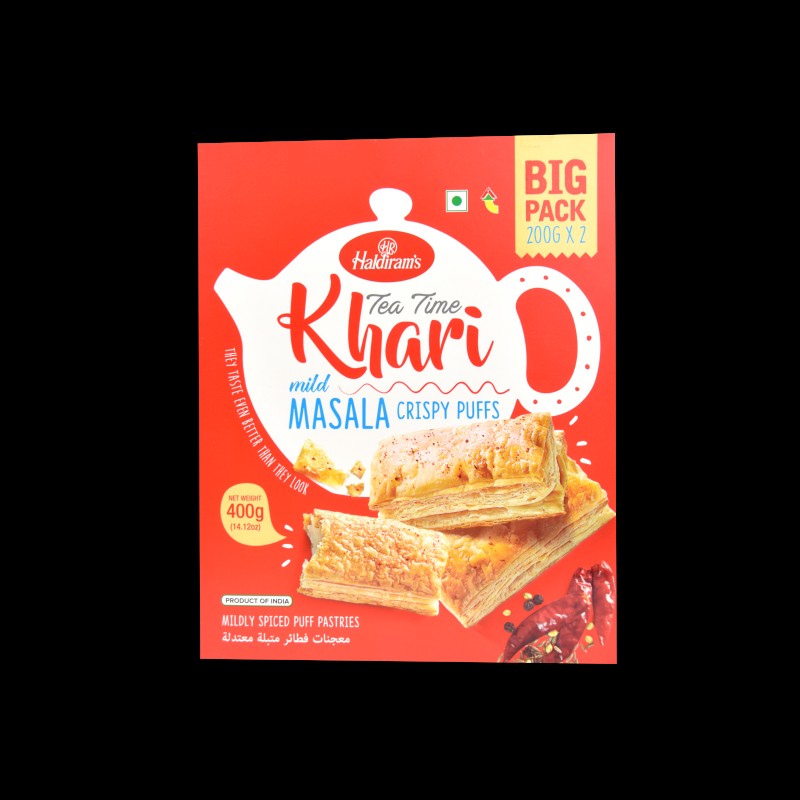 HALDIRAM MASALA PUFF MILD 400 GM