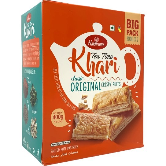 HALDIRAM'S PLAIN KHARI ORIGINAL 400 GM