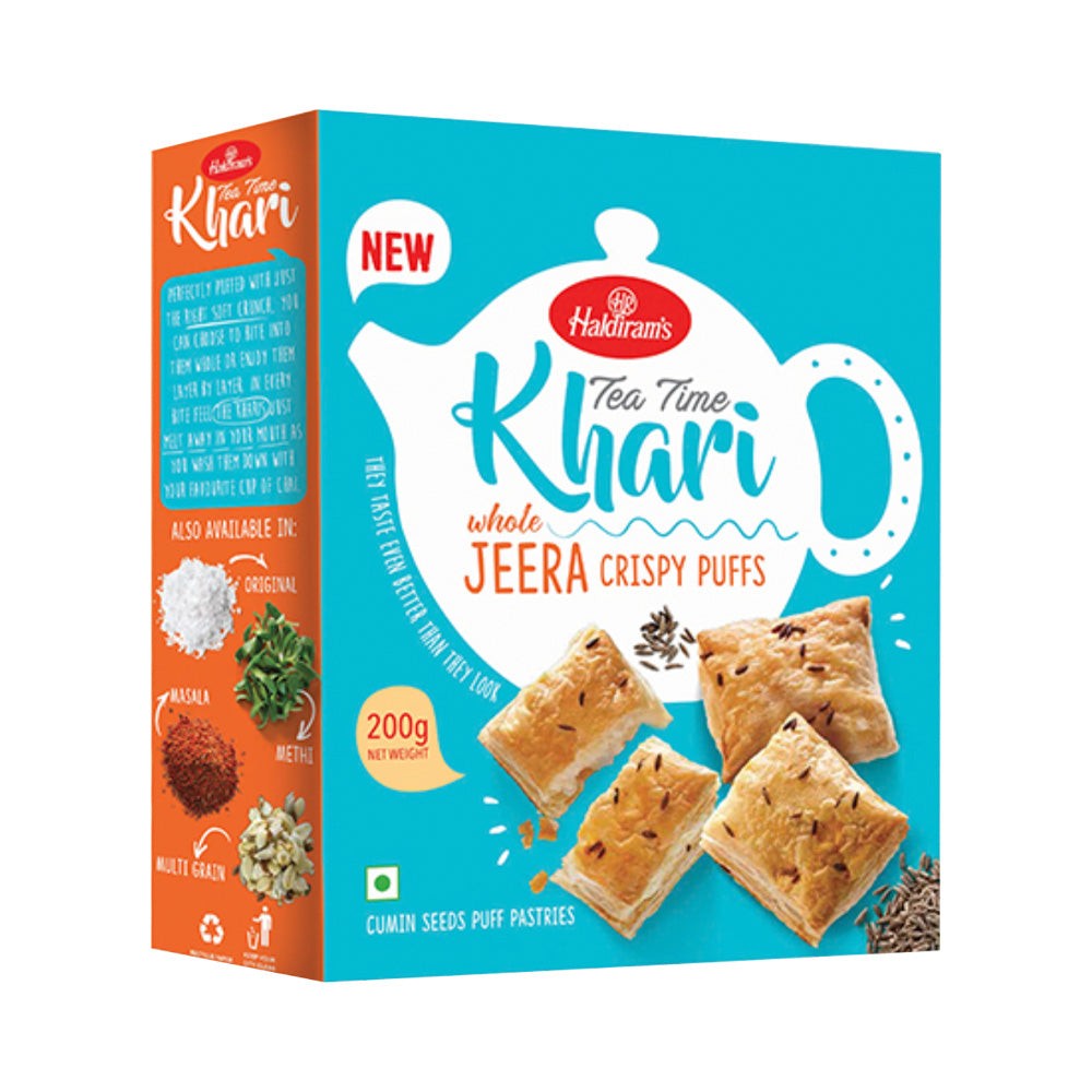 HALDIRAM JEERA  WHOLE PUFF 200 GM