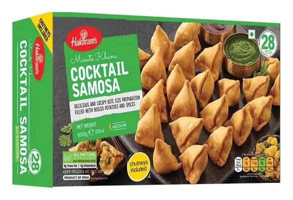 HALDIRAM FROZEN SAMOSA PUNJABI COCKTAIL 650 GM