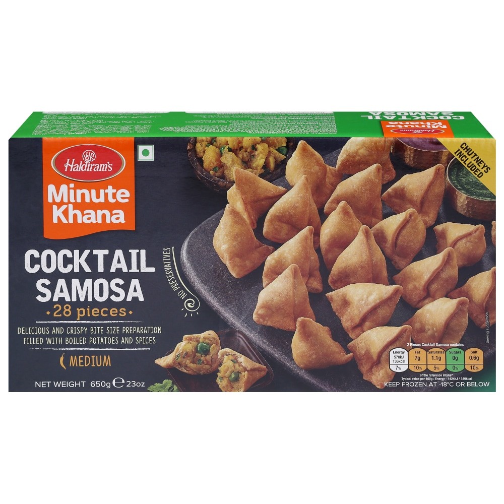 Haldiram Cocktail Samosa 23 OZ