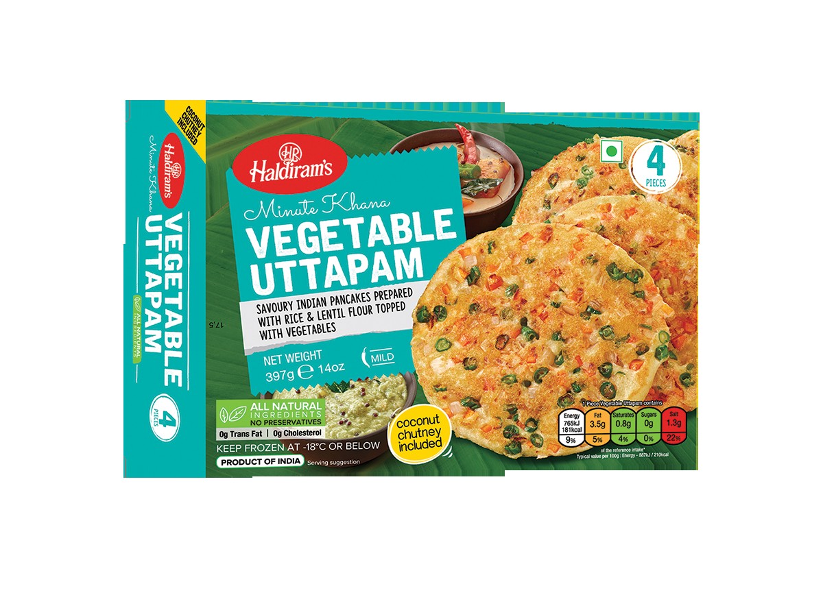 DAKSHIN VEG UTTAPAM 14 OZ