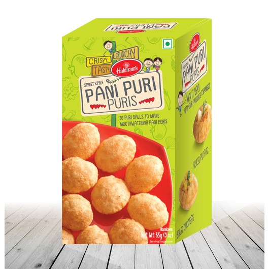 HALDIRAM PANIPURI  85 GM