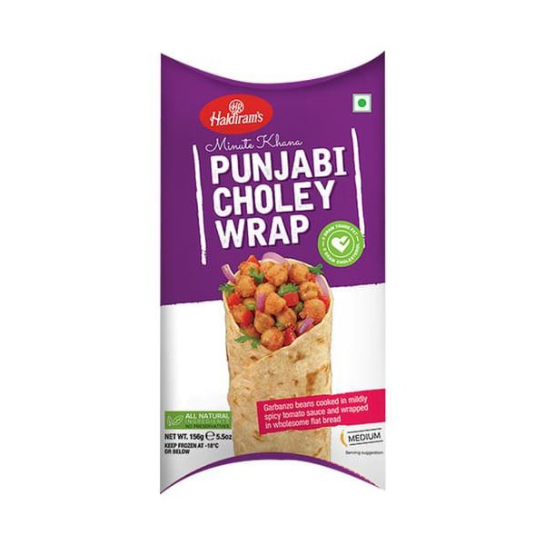 HAL FRZ WRAP PUNJB CHOLE 156 GM