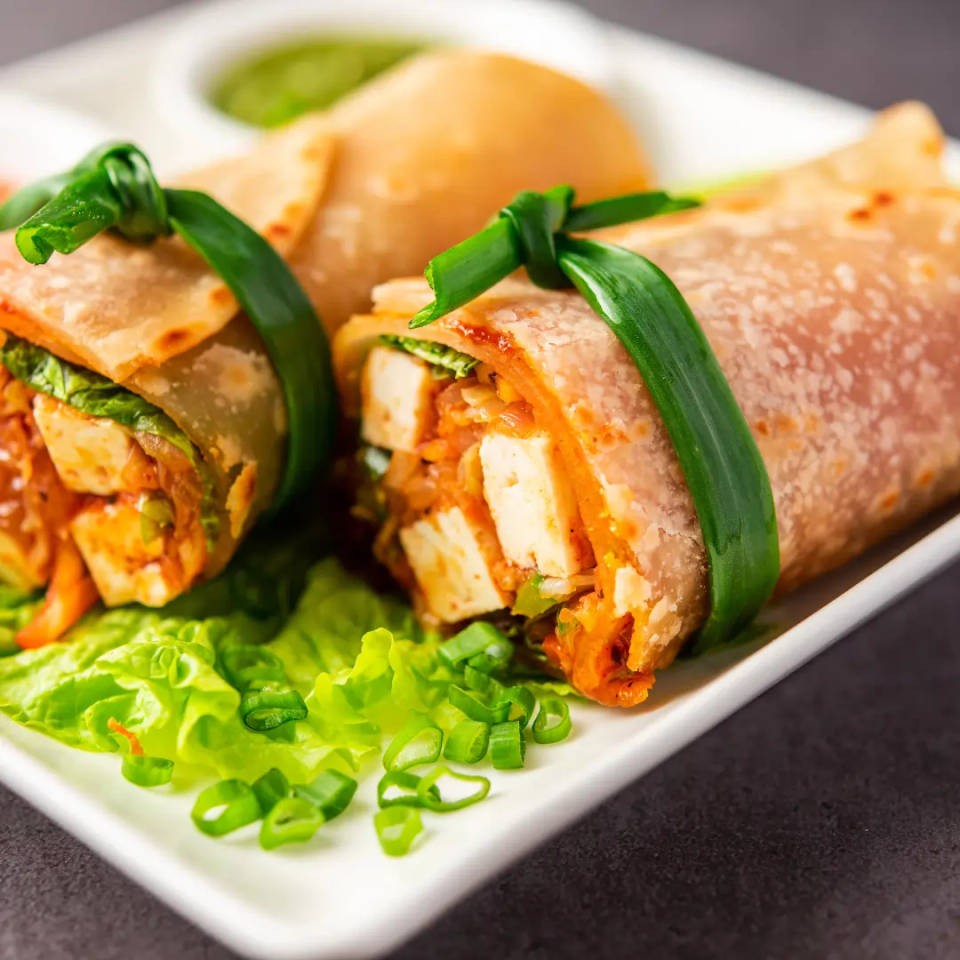PANEER TIKKA WRAP 150 GM