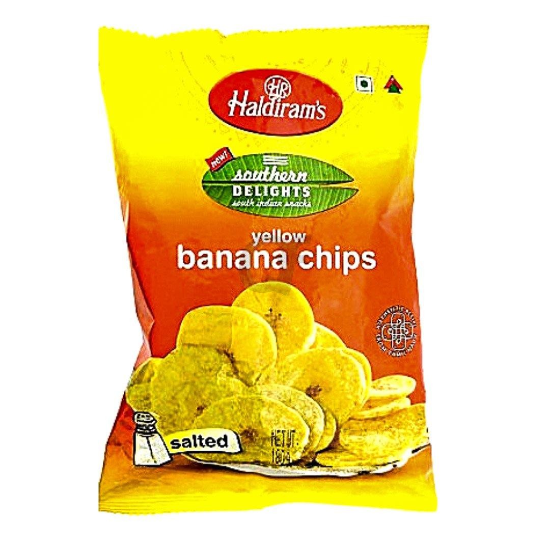 HALDIRAM BANANA CHIP YELLOW 180 GM