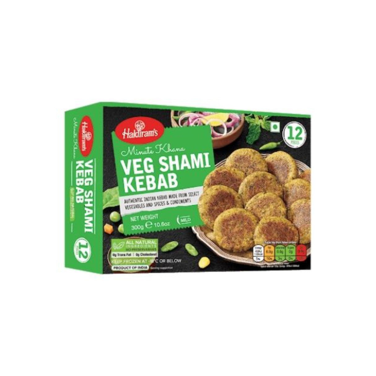 HLD SOYA SHAMI KABAB 12 PCS