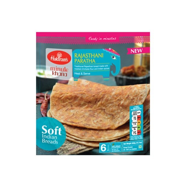 HALDIRAM RAJASTHANI PARATHA  360 GM